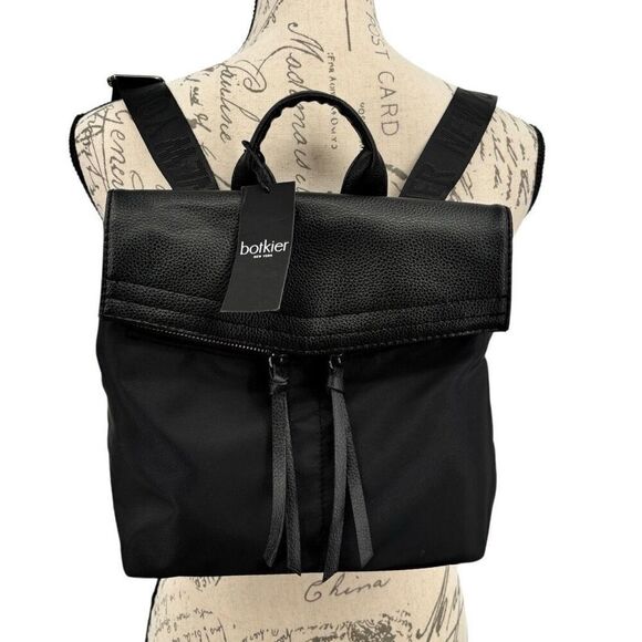 Botkier New York Trigger Backpack Black NWT - Picture 1 of 10